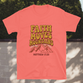 Faith Moves Mountains T-Shirt – Matthew 17:20 Christian Apparel